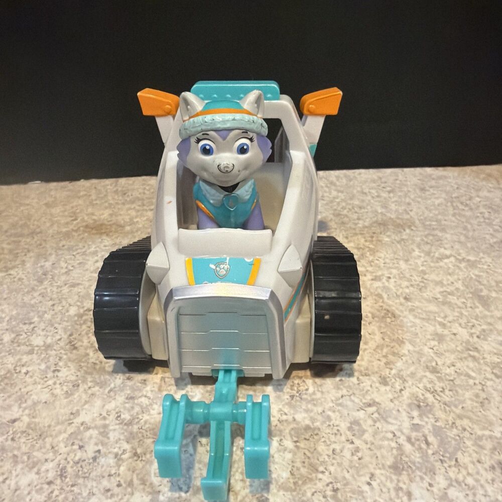 Paw Patrol Everests Rescue Snowmobile Toy Vehicle Figure Spin Master